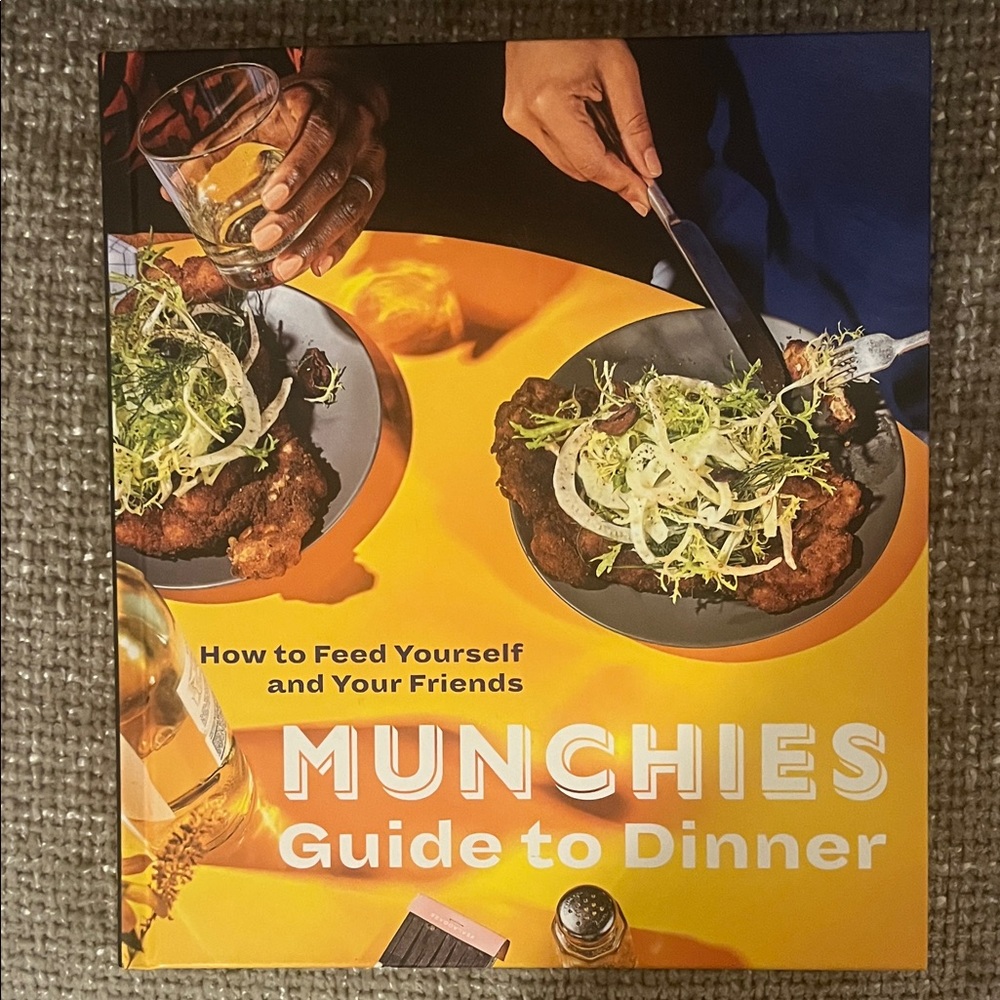 Munchies Guide to Dinner Cookbook - Yellow Cover